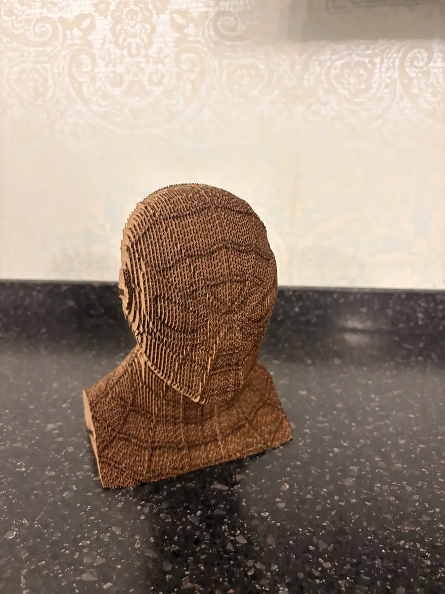 3 D фигурки из картона